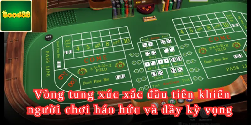  Vòng tung xúc xắc đầu tiên khiến người chơi háo hức và đầy kỳ vọng