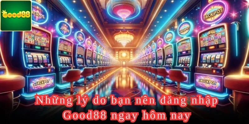 Một vài lý do bạn nên vào tài khoản tại Good88