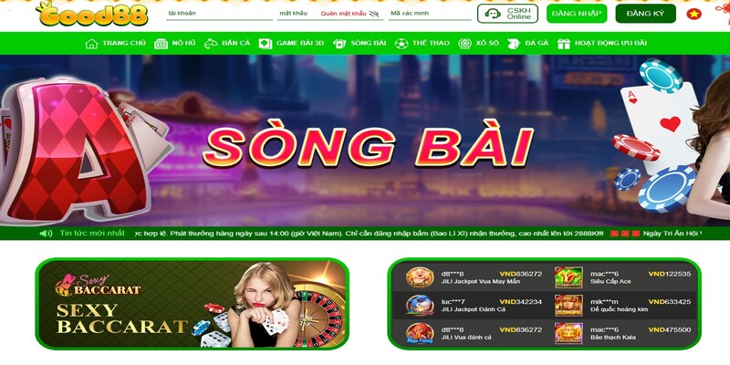 Casino live rất được mọi người ưa chuộng