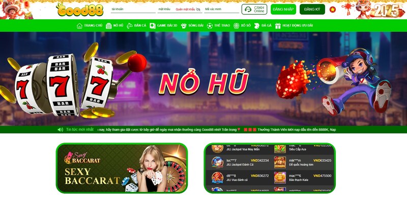 Sảnh chơi đa dạng hơn 1000 chủ đề cực hot hit 2024