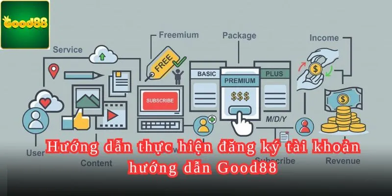 Hướng dẫn thực hiện đăng ký tài khoản hướng dẫn Good88.