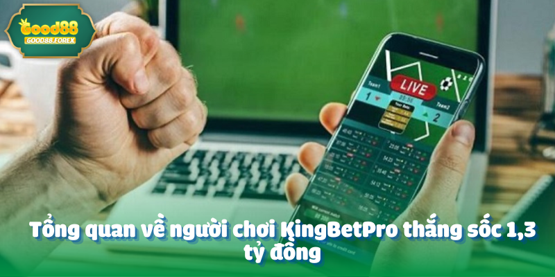 Tổng quan về người chơi KingBetPro thắng sốc 1,3 tỷ đồng