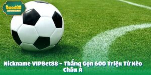 Thắng Gọn 600 Triệu Từ Kèo Châu Á